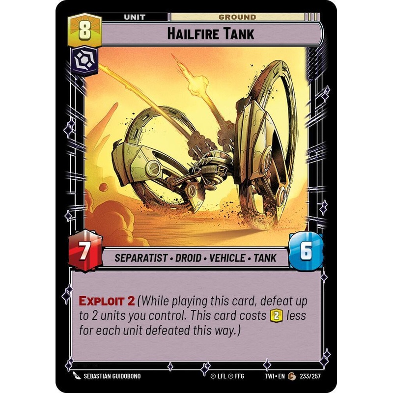 SWU - Hailfire Tank (233/257)