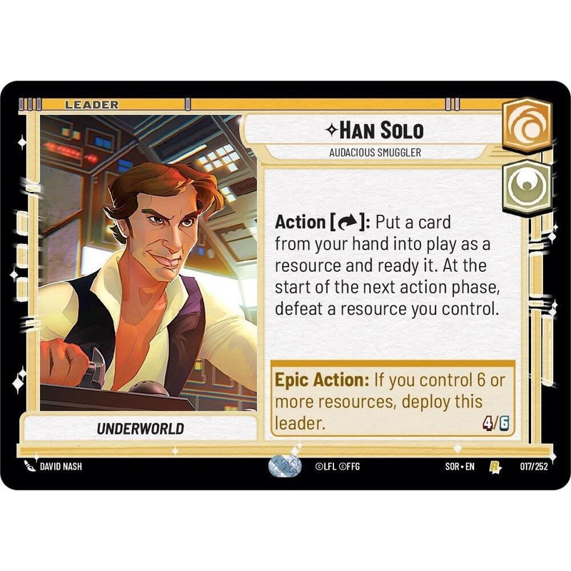 SWU - Han Solo - Audacious Smuggler (017/252)