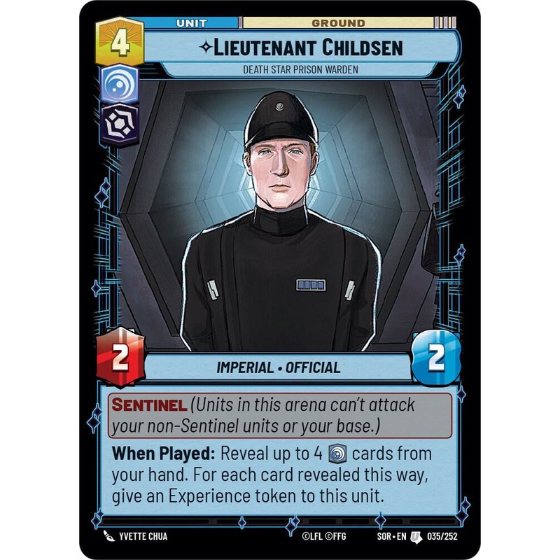 SWU - Lieutenant Childsen - Death Star Prison Warden (035/252)