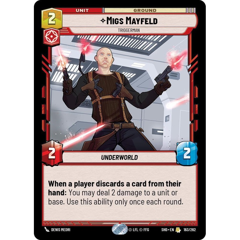 SWU - Migs Mayfeld - Triggerman (163/262)