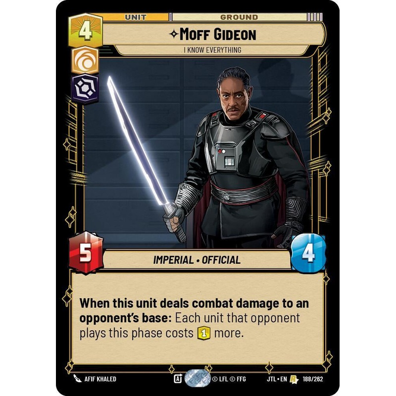SWU - Moff Gideon - I Know Everything  (188/262)