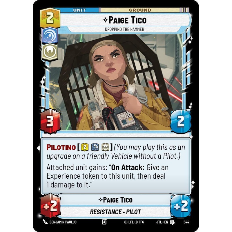 SWU - Paige Tico - Dropping the Hammer  (544) (Foil)