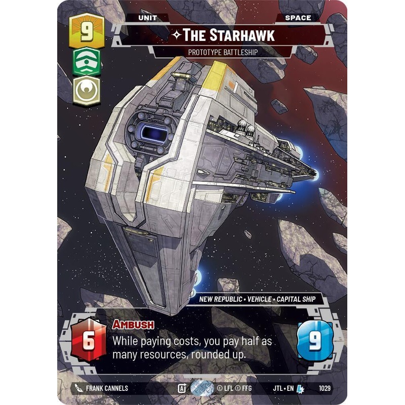 SWU - The Starhawk - Prototype Battleship  (1029) (Prestige)