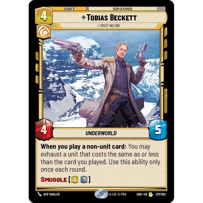 SWU - Tobias Beckett - I Trust No One (217/262)