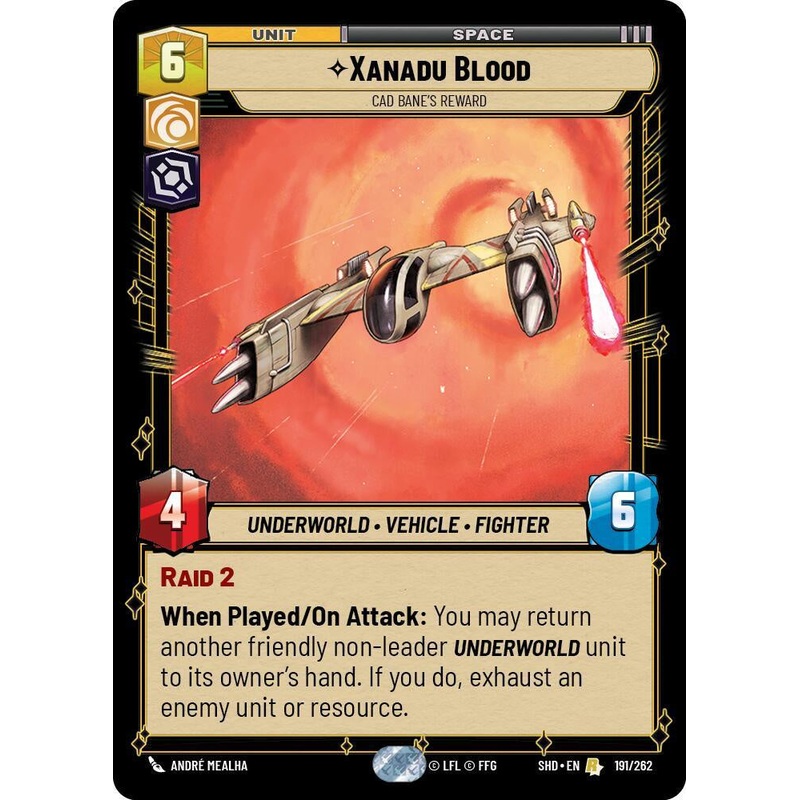 SWU - Xanadu Blood - Cad Bane's Reward (191/262)