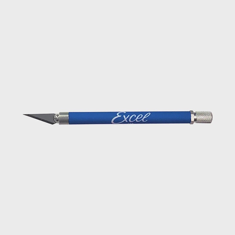 Excel - Knife #1 Blue Grip w/ Safety Cap