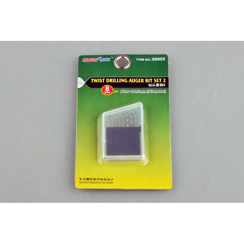 Master Tools - Twist Drilling Auger Bit Set 2 (1.0 - 1.7mm Dia.)
