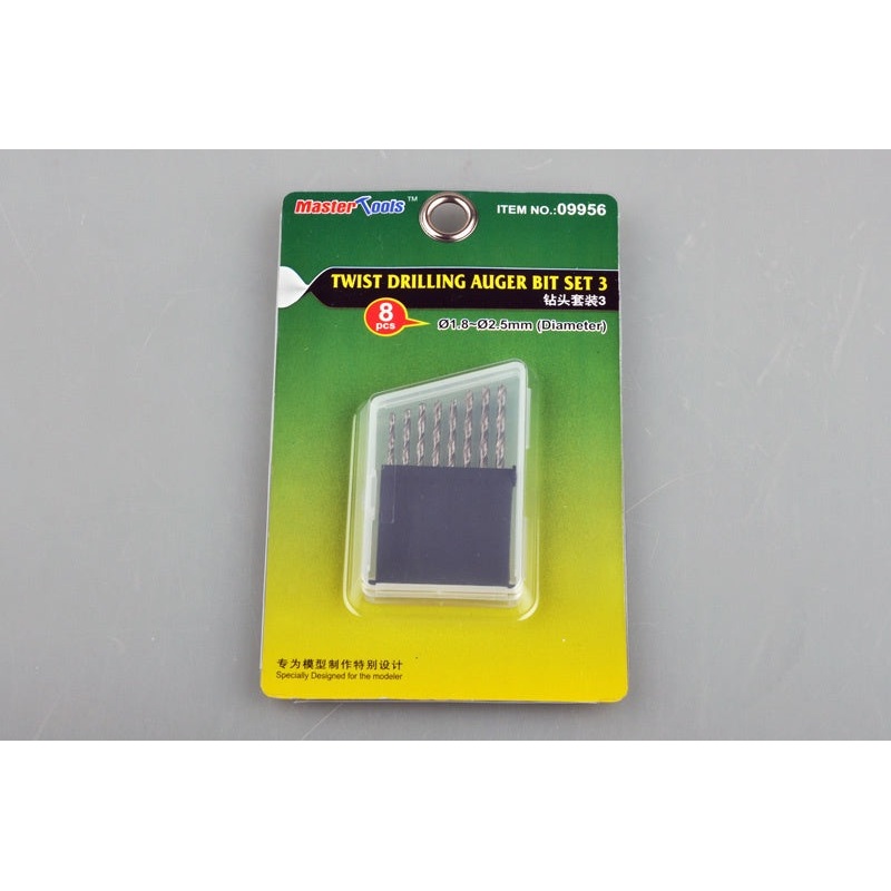 Master Tools - Twist Drilling Auger Bit Set 3 (1.8 - 2.5mm Dia.)