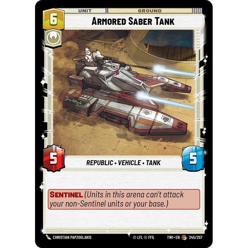 SWU - Armored Saber Tank (245/257)