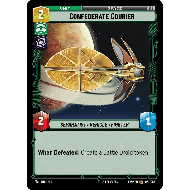 SWU - Confederate Courier (079/257)