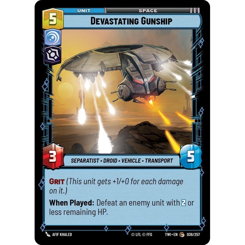 SWU - Devastating Gunship (036/257)