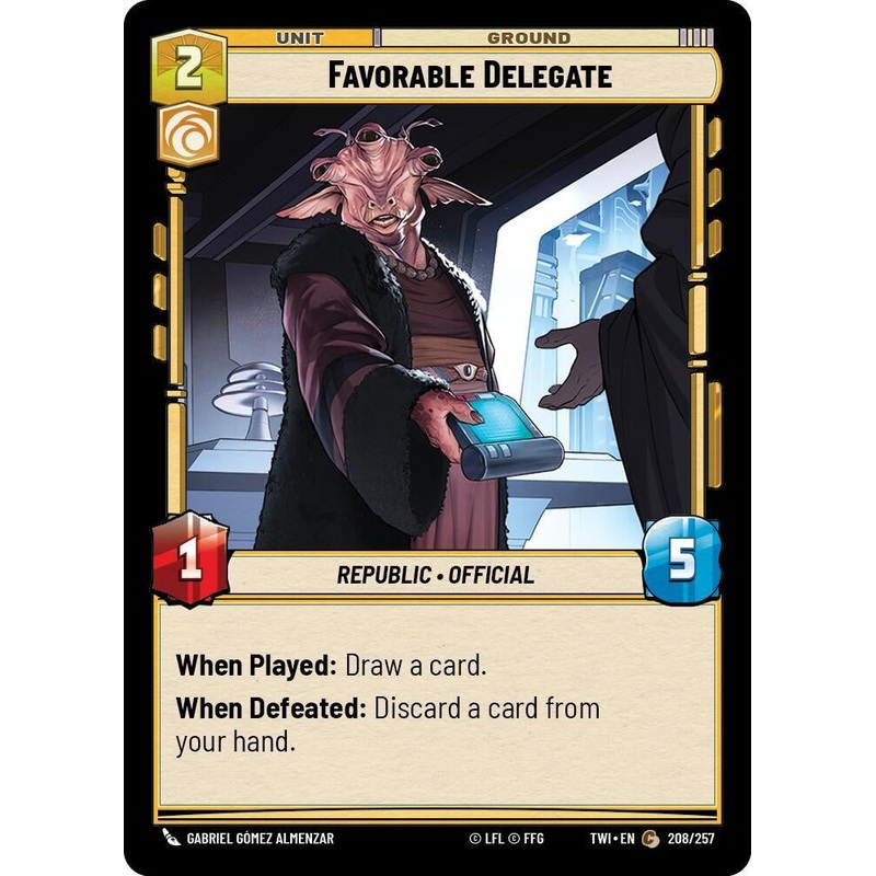 SWU - Favorable Delegate (208/257)