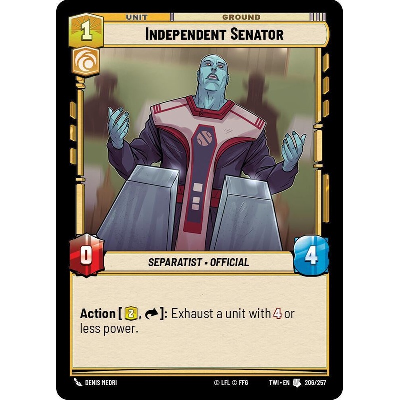SWU - Independent Senator (206/257)