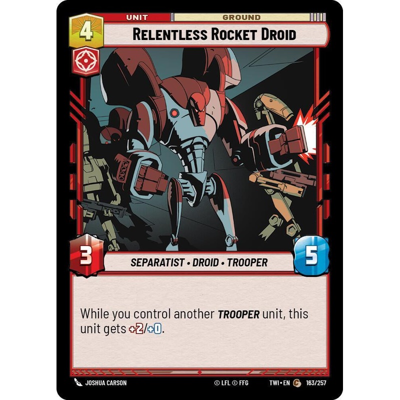 SWU - Relentless Rocket Droid (163/257)