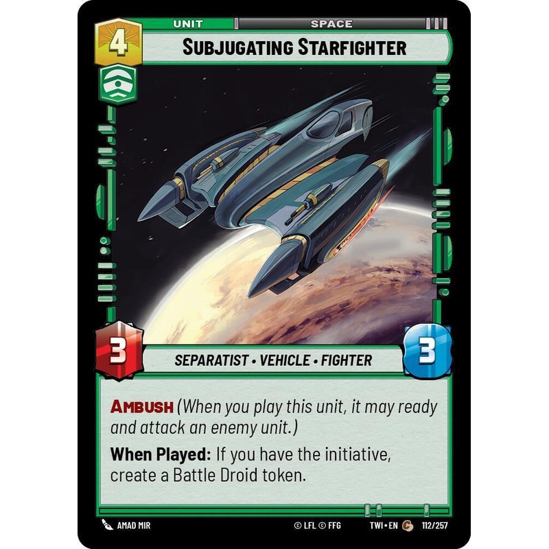 SWU - Subjugating Starfighter (112/257)
