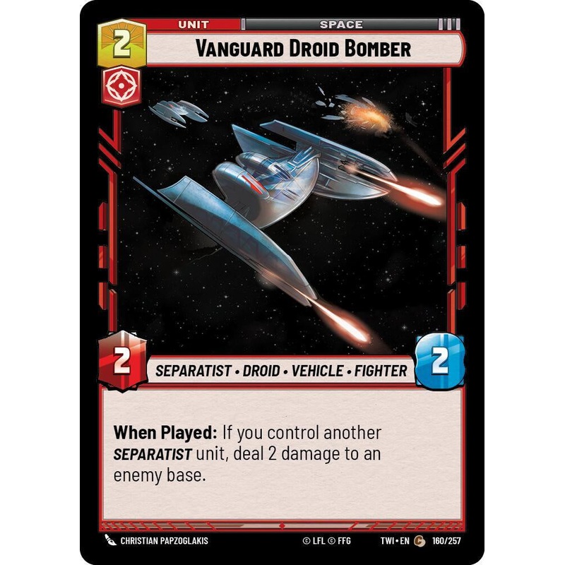 SWU - Vanguard Droid Bomber (160/257)