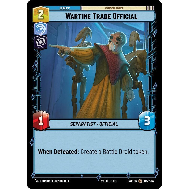 SWU - Wartime Trade Official (032/257)