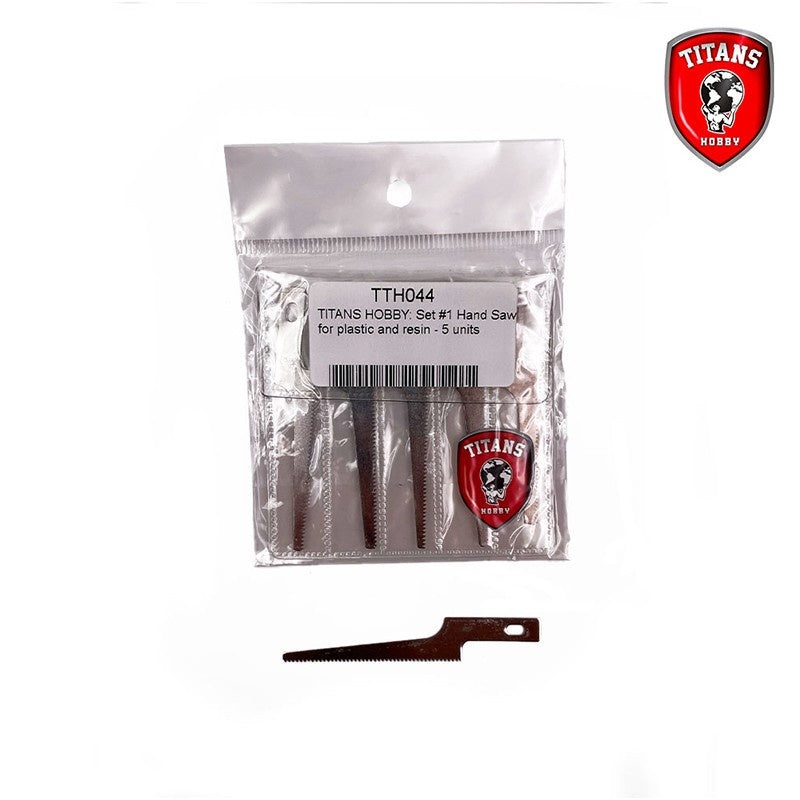 Titans - Set #1 Hand Saw for Plastic & Resin - (5 units)