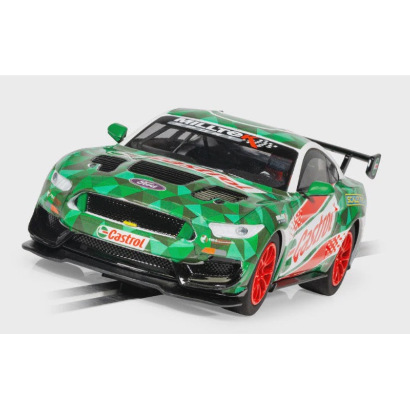 Scalextric - C4327 - Ford Mustang Gt4 Castrol Drift