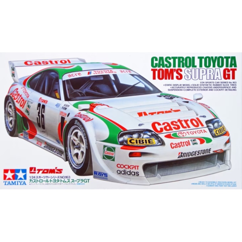 Tamiya - 1/24 Castrol Toyota Tom's Supra