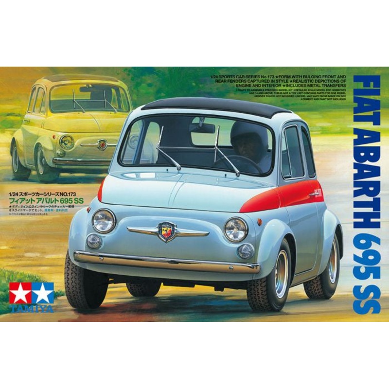 Tamiya - 1/24 Fiat Abarth 695SS