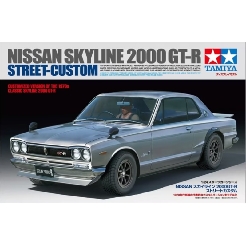Tamiya - 1/24 Nissan Skyline 2000 GT-R Street Custom