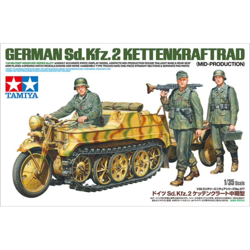 Tamiya - 1/35 Kettenkraftrad Mid. Production