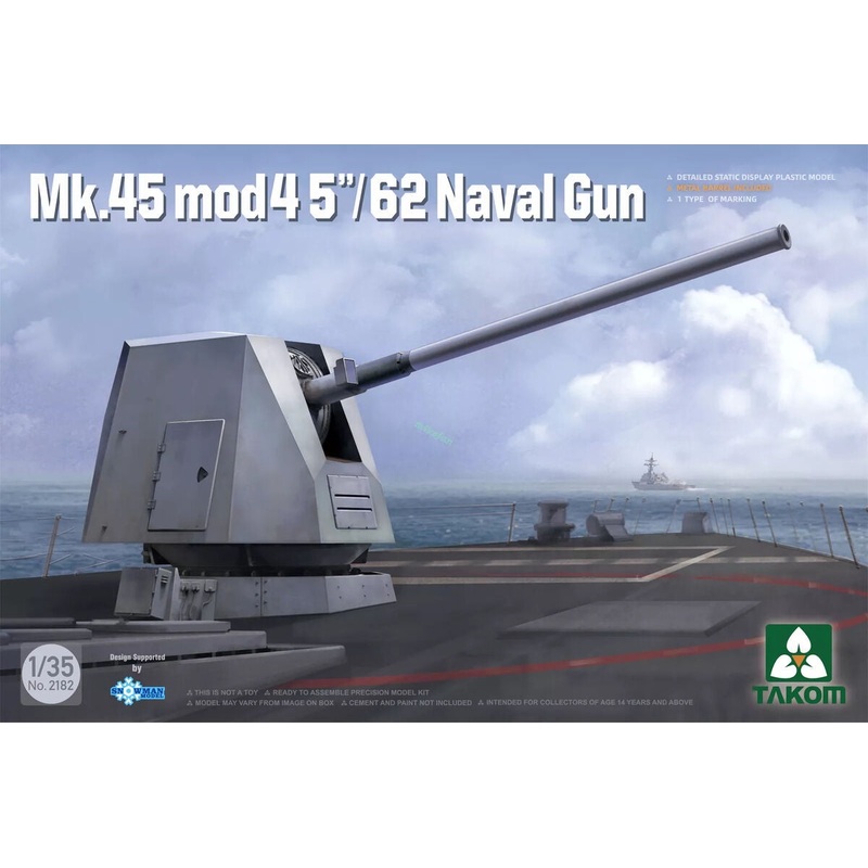 Takom - 1/35 Mk.45 mod45''/62 Naval Gun