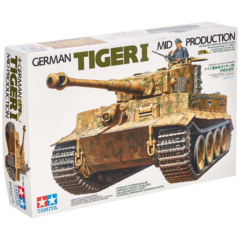 Tamiya - 1/35 German Tiger I Mid Production