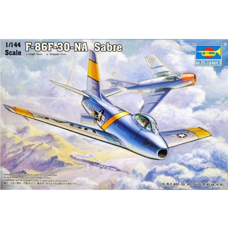 Trumpeter - 1/144 F-86F-30-NA Sabre