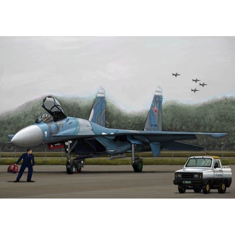 Trumpeter - 1/144 Russian Su-27 Flanker B