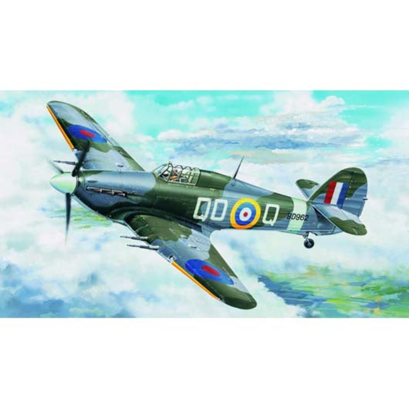 Trumpeter - 1/24 British "Hurricane" MK.IIC