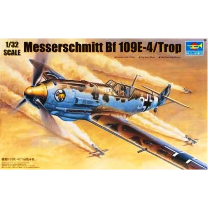 Trumpeter - 1/32 Messerschmitt Bf 109E-4/Trop