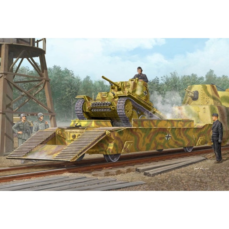 Trumpeter - 1/35 German Panzertragerwagen w/ German 38(t) Light Tank