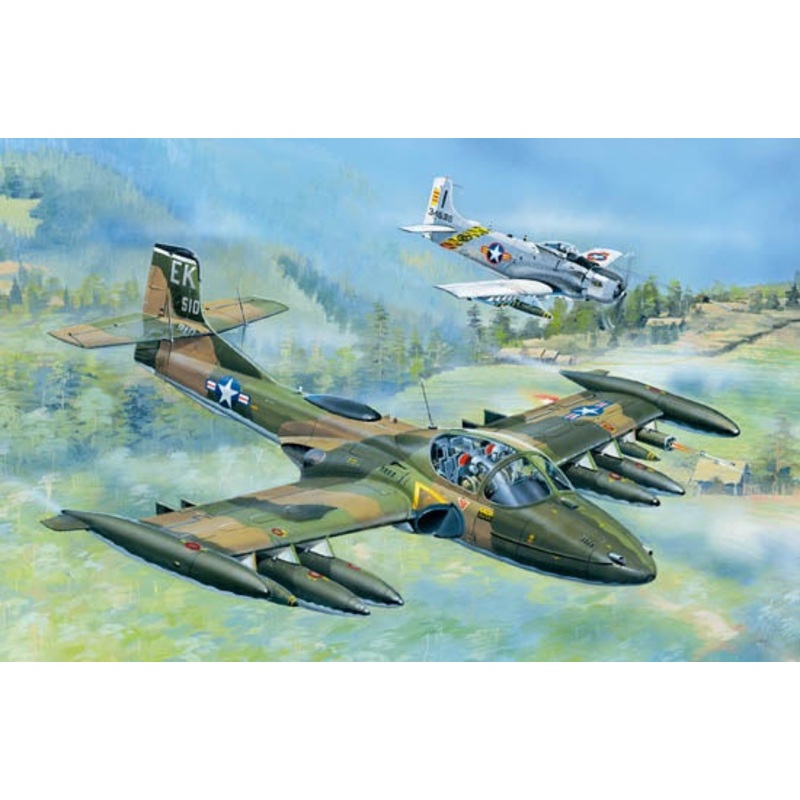 Trumpeter - 1/48 A-37A Dragonfly