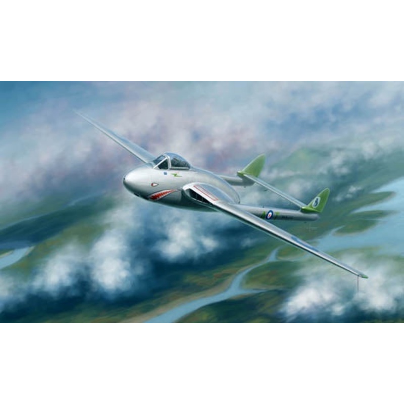Trumpeter - 1/48 de Havilland Vampire FB.MK.5 (British/SAAF)
