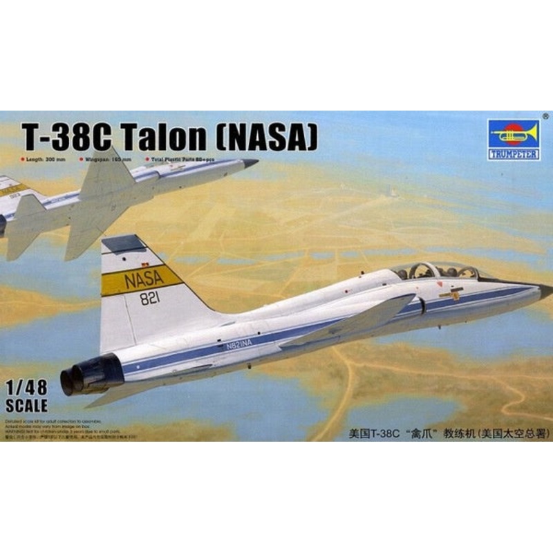 Trumpeter - 1/48 T-38C Talon (Nasa)