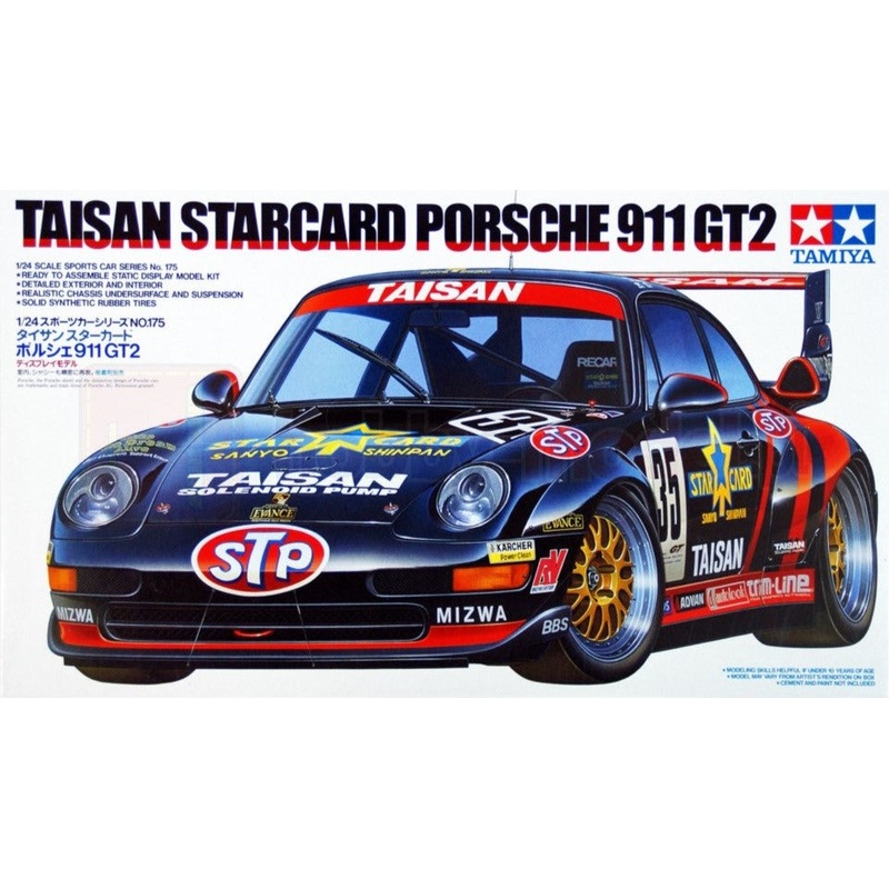 Tamiya - 1/24 Taisan Starcard Porsche 911 GT2