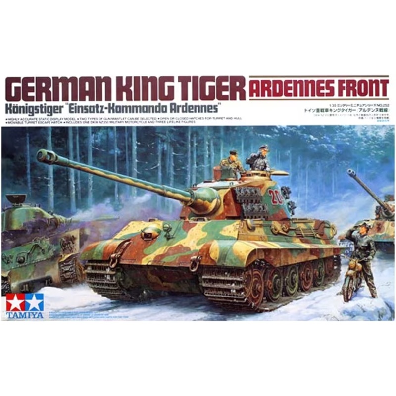 Tamiya - 1/35 German King Tiger Ardennes Front
