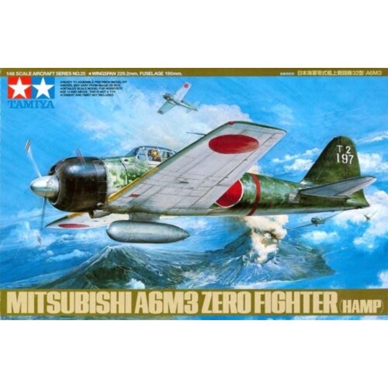 Tamiya - 1/48 A6M3 Type 32 Zero Fighter