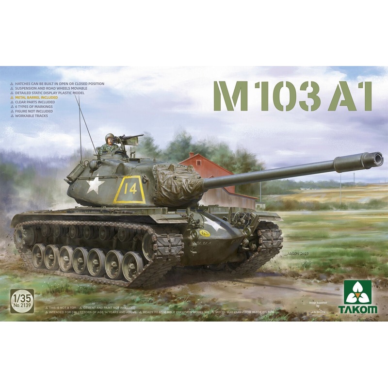 Takom - 1/35 M103 A1