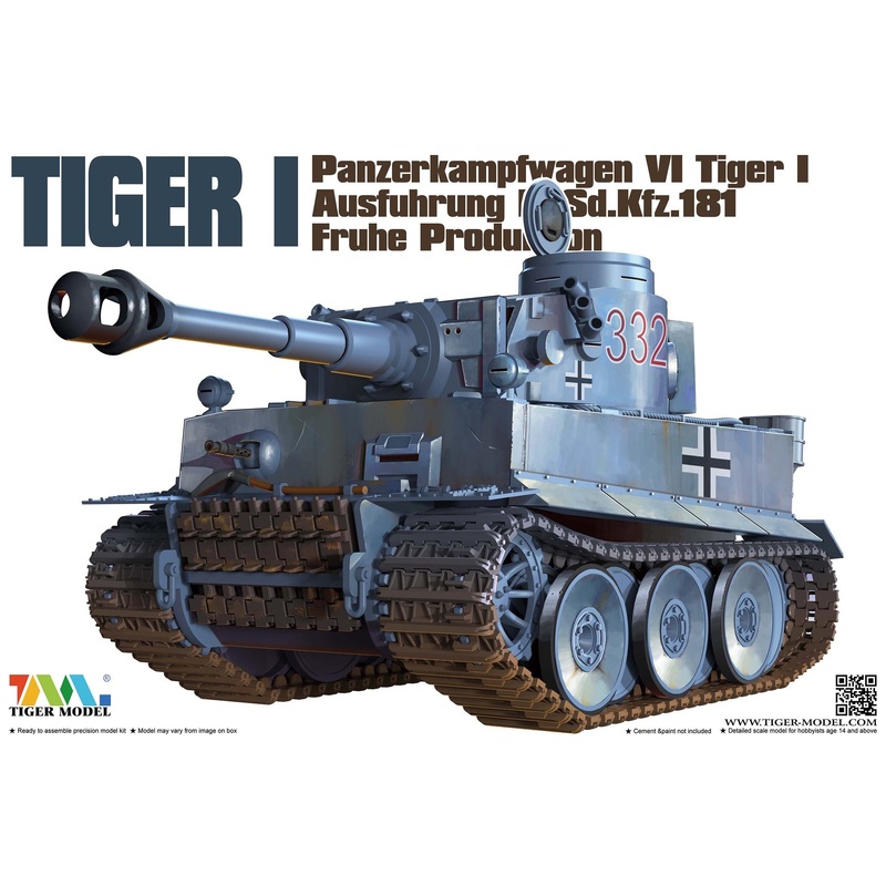 Tiger Model - Cute Tank PzKpfw VI Tiger I early