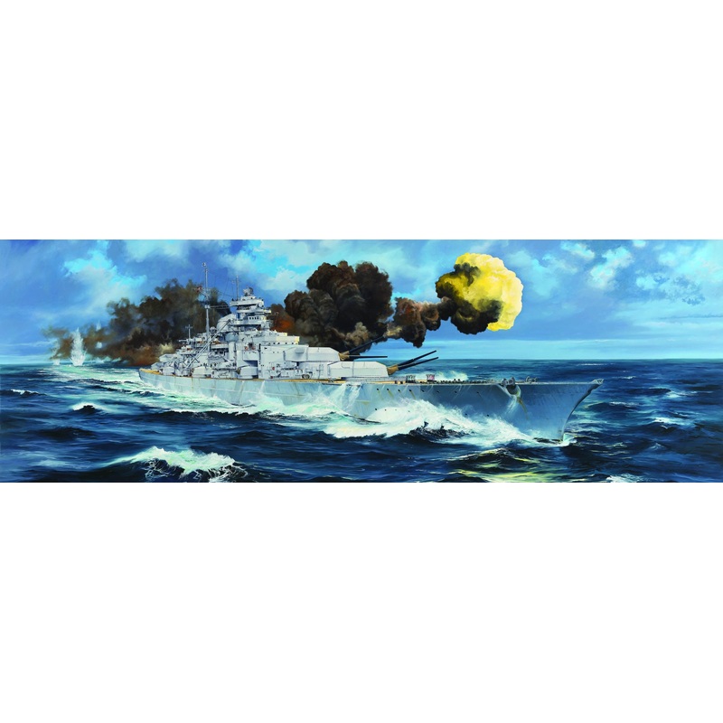Trumpeter - 1/200 Bismarck Battleship 1941 w/Full Upgrade Set