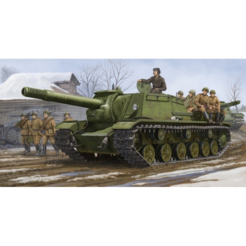 Trumpeter - 1/35 Soviet SU-152 Self-Propelled Heavy Howitzer (incl.Photo-etch & Barrel)