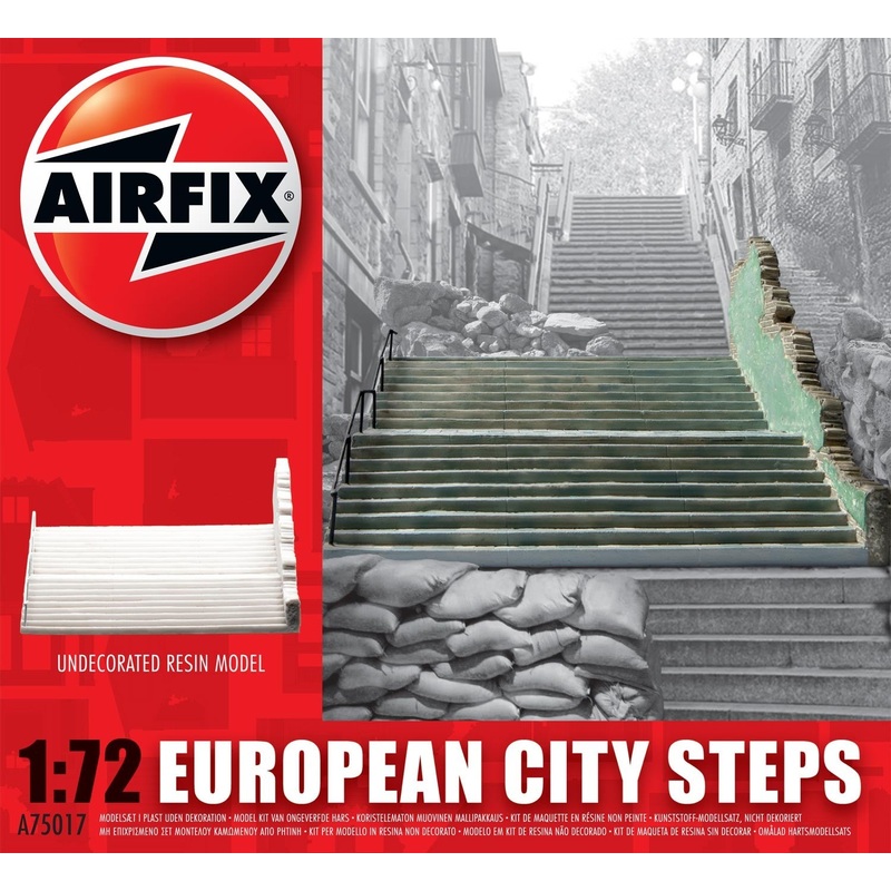 Airfix - 1/72 European City Steps