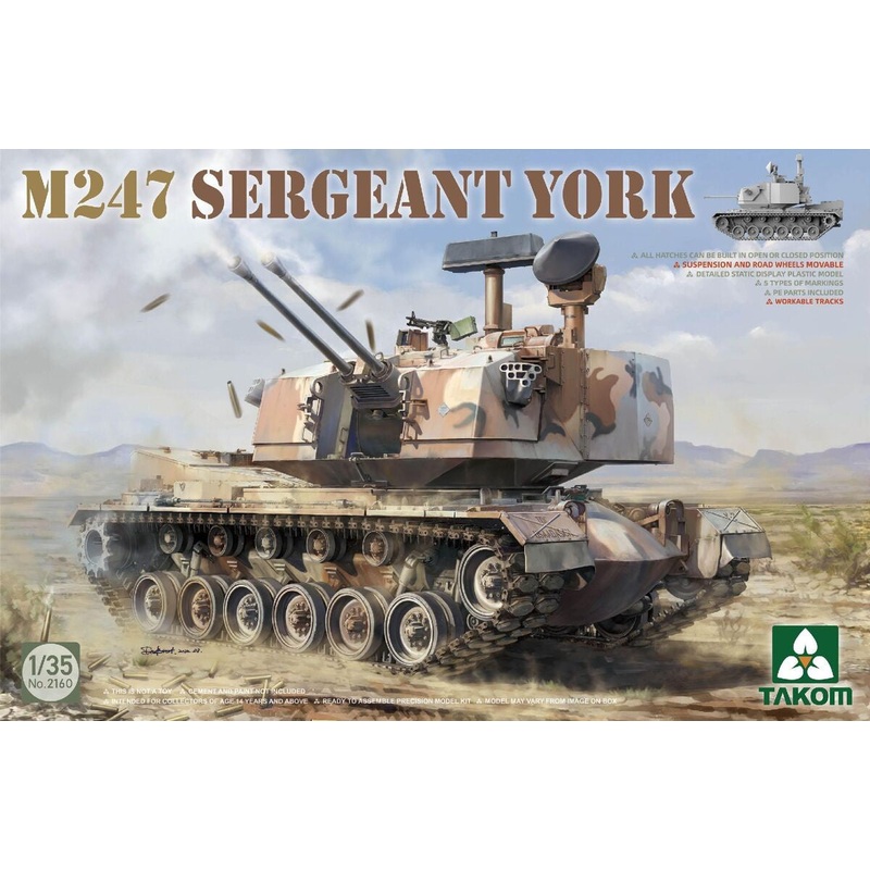 Takom - 1/35 M247 Sergeant York