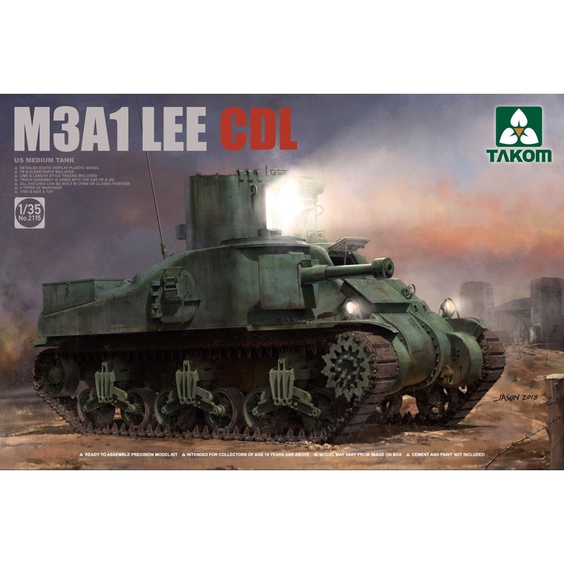 Takom - 1/35 US M3A1 Lee CDL
