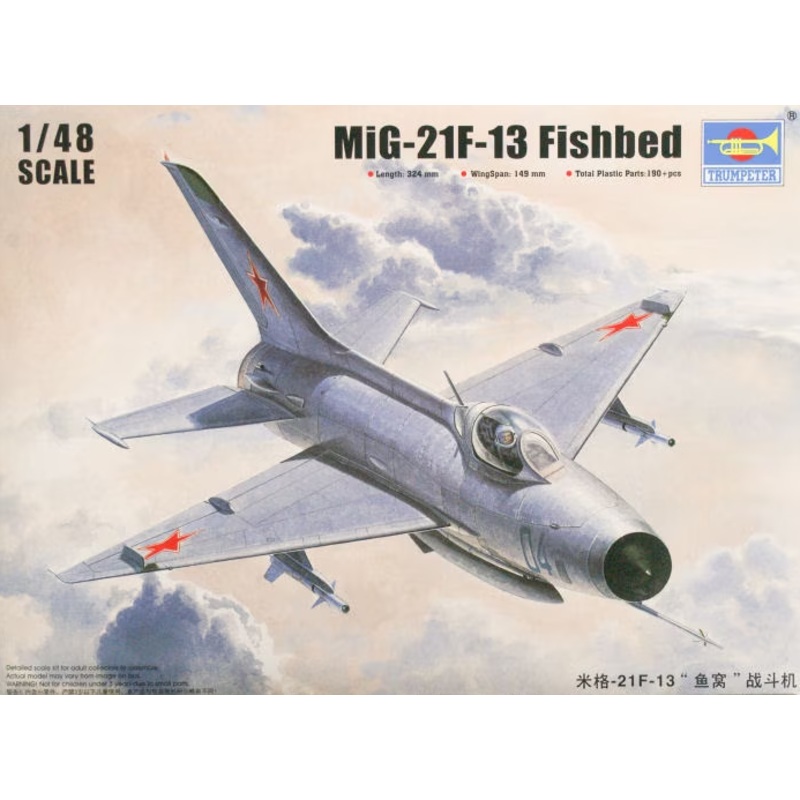 Trumpeter - 1/48 Mig-21 F-13/J-7 Fighter