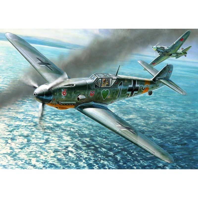 Zvezda - 1/48 Messerschmitt Bf-109 F4