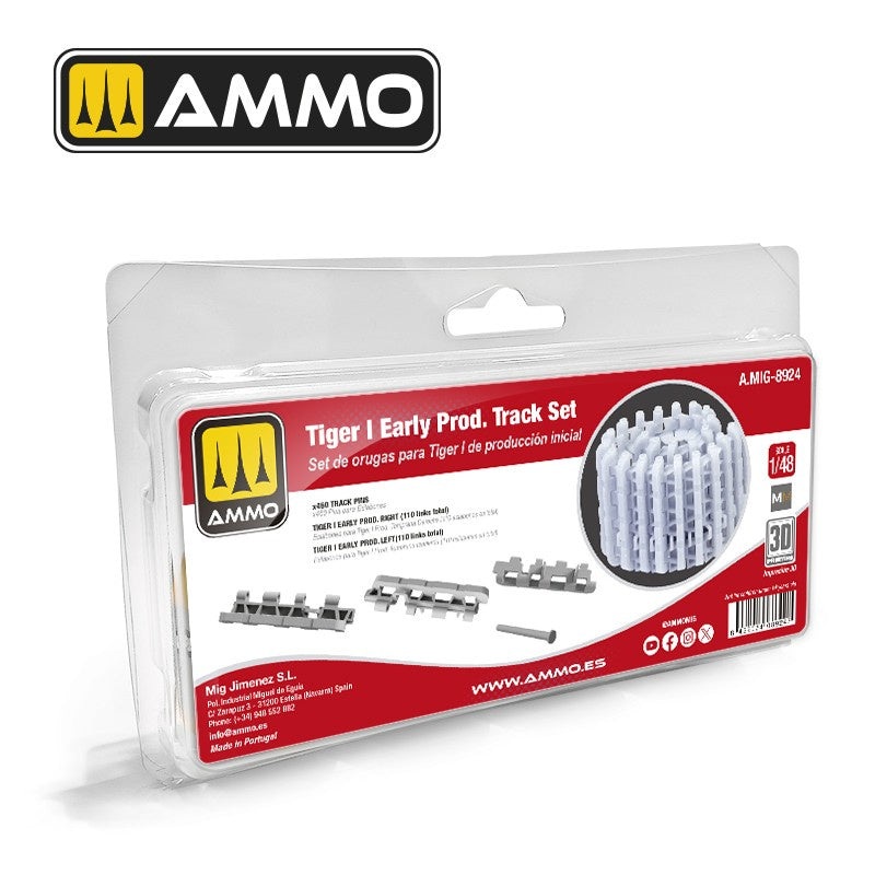 AMMO - 1/48 Tiger I Early Production Track Set